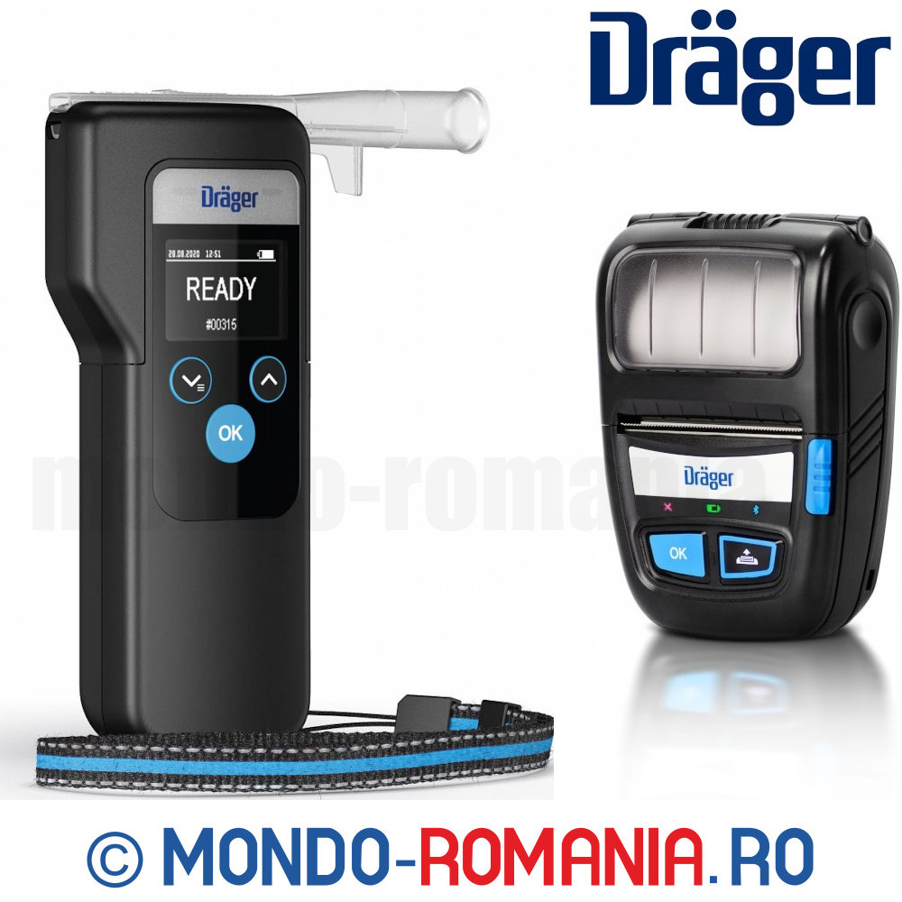 Echipamente Protectia Muncii - detector de alcool Drager 6000 cu iprimanta