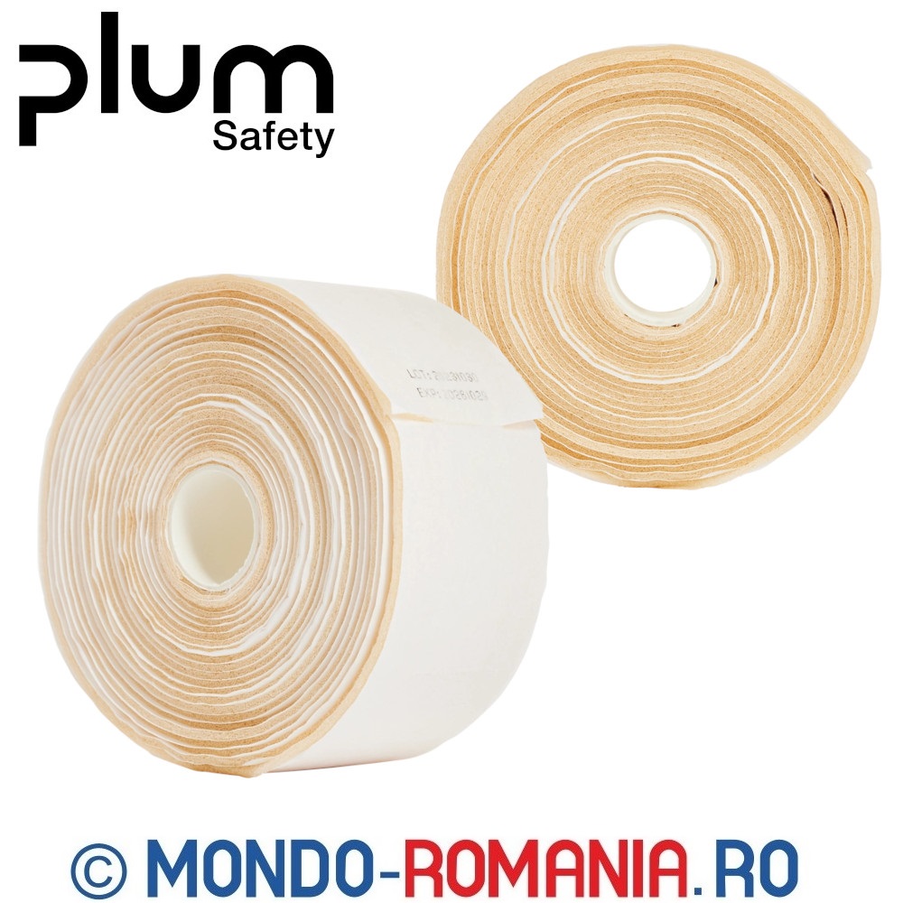 Rezerva de 2 role bandaj autoadeziv PLUM Quicksoft BEJ - 5542