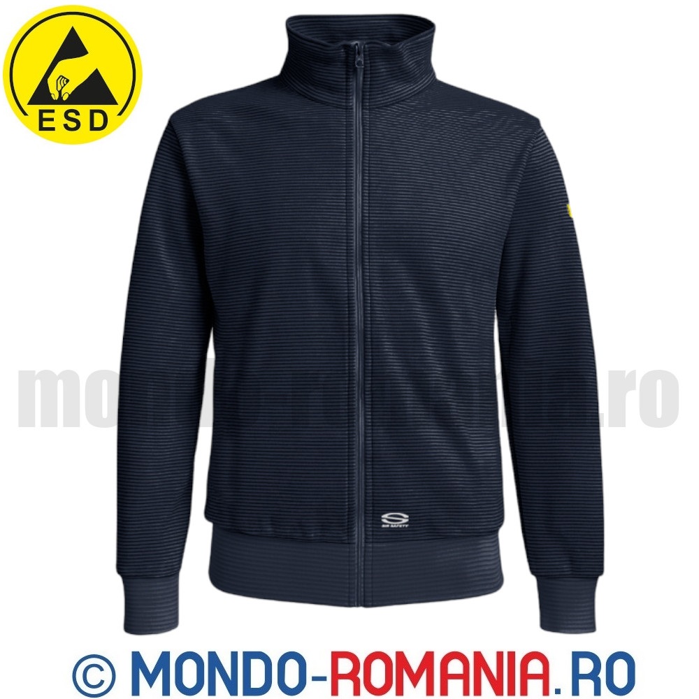 Hanorac bleumarin ESD - imbracaminte ESD