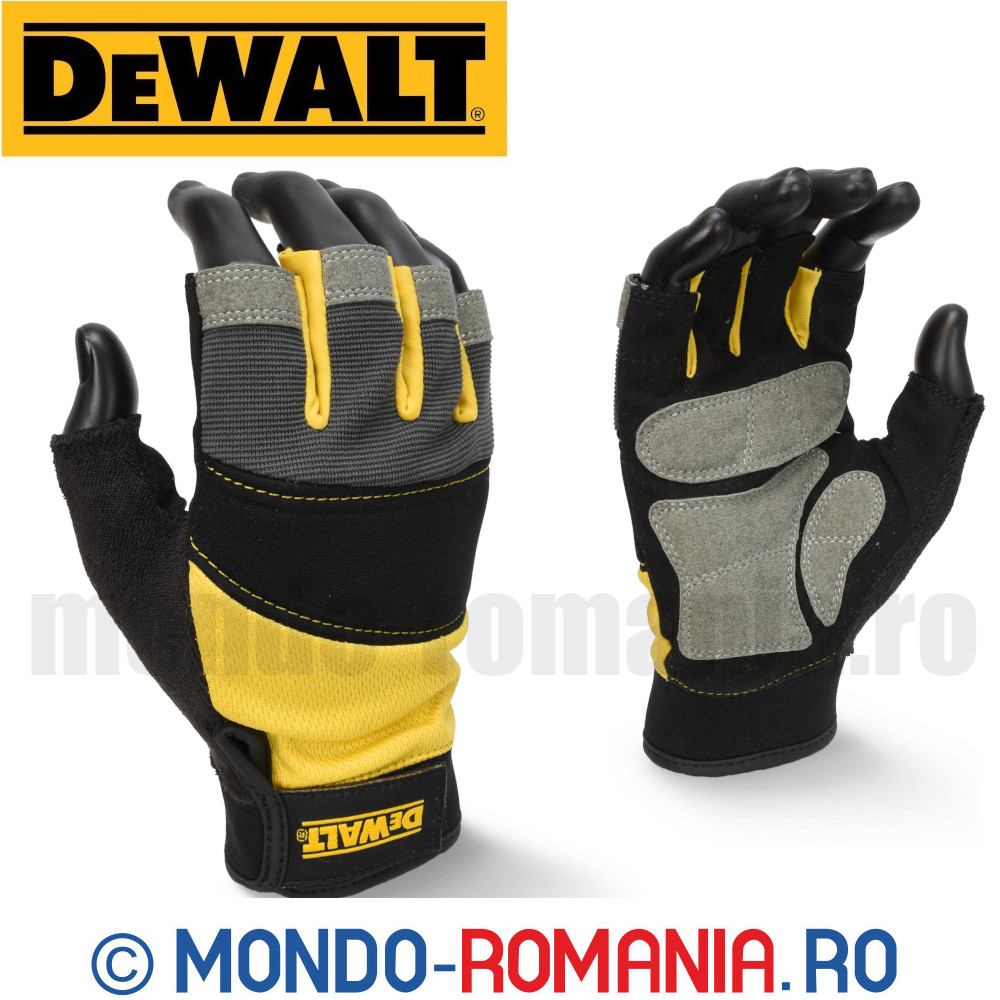 Manusi profesionale de lucru fara degete - PERFORMANCE Half Finger DPG213L