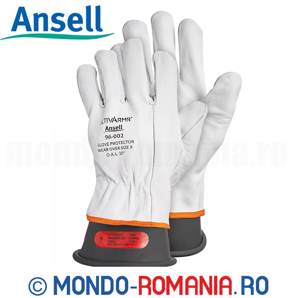 Ansell 96-002 - Supramanusi pentru protectia manusilor electroizolante clasa 0 ( 500V) si clasa 00 (1000V)