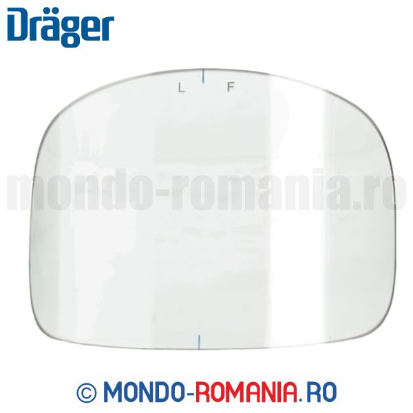 Vizor triplex pentru masca Drager X-PLORE 6530 / 6570 