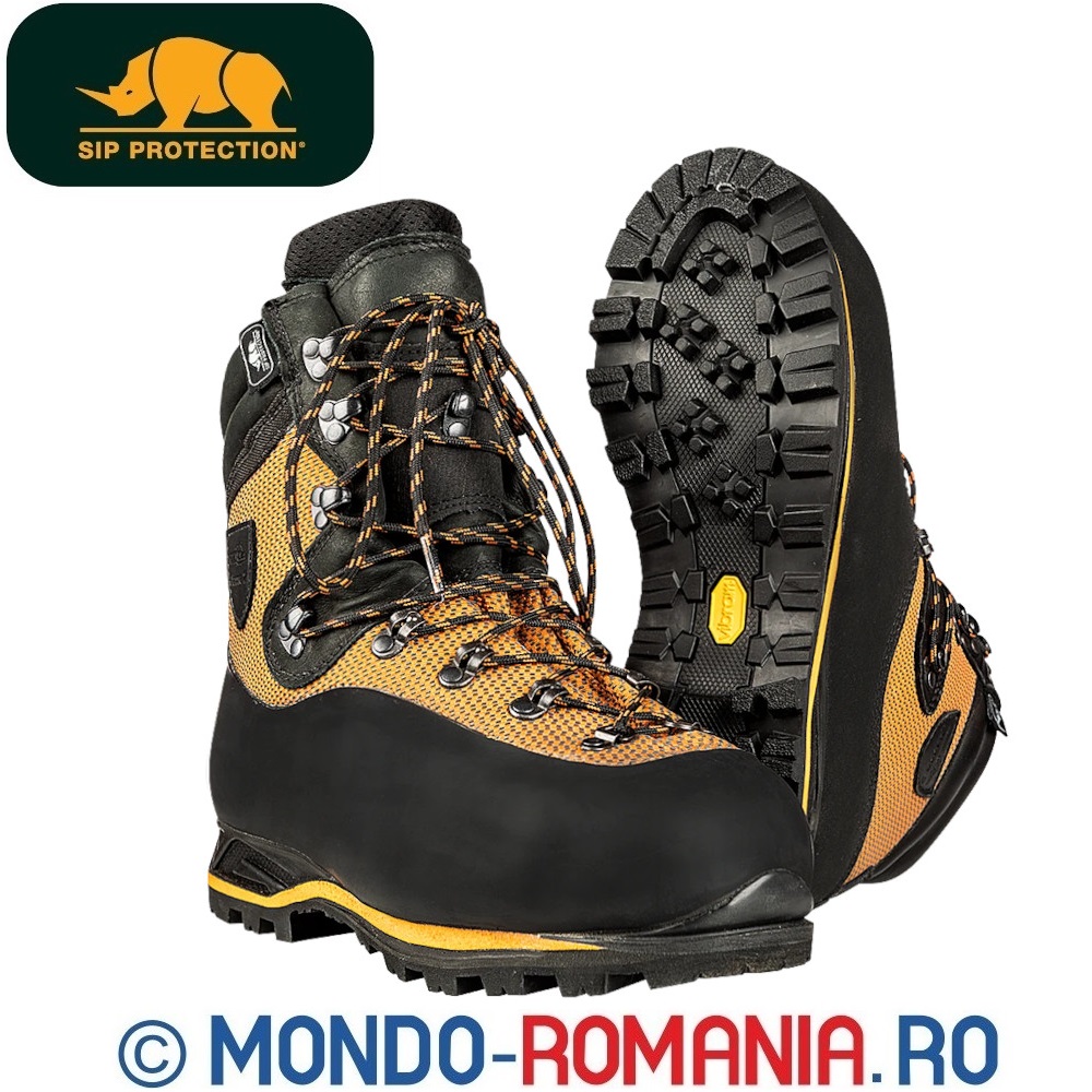 Bocanci de protectie pentru lucrul cu motofierastraul, clasa 2